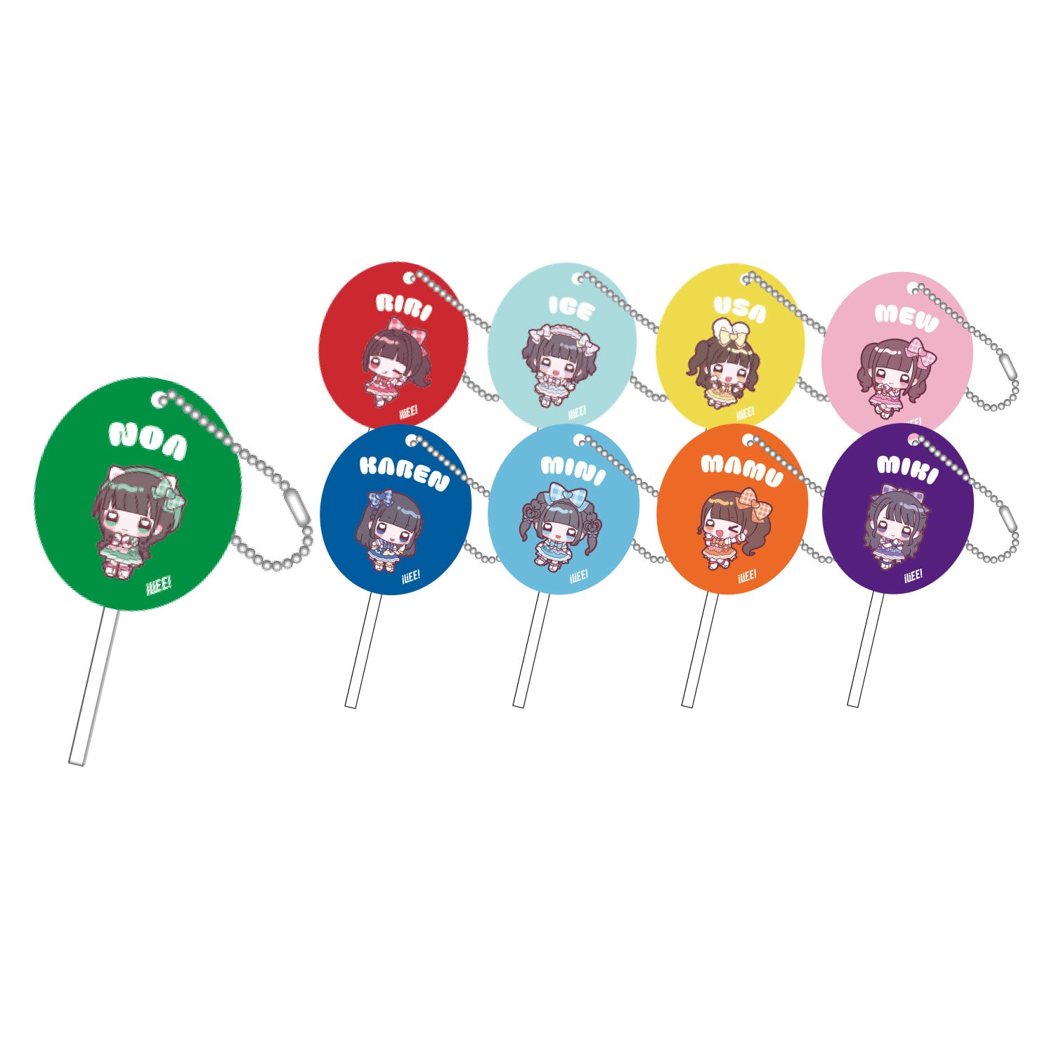 07.【ランダム】キャンディーキーホルダー(全9種) – MEGA LiFE! GOODS SHOP